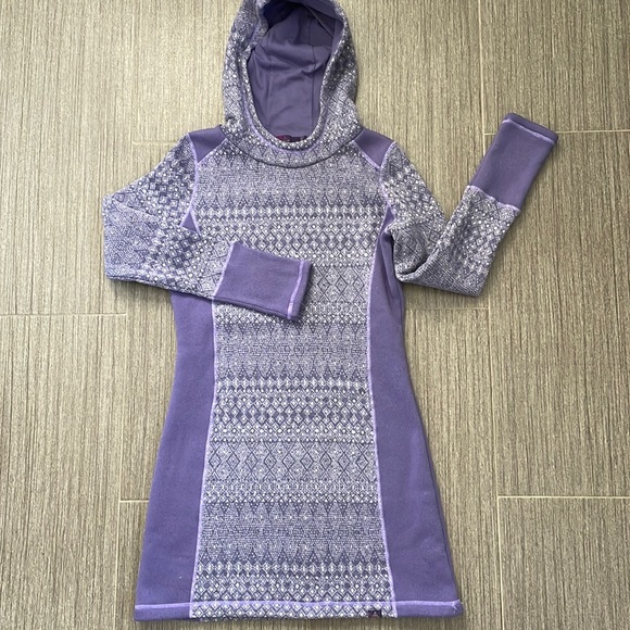 Prana Dresses & Skirts - PrAna Arka Twilight Purple Printed Tunic Dress S EUC
